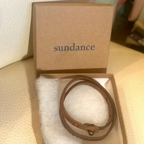 NWT Sundance Homestead leather bracelet SOLD OUT - Picture 3 of 5